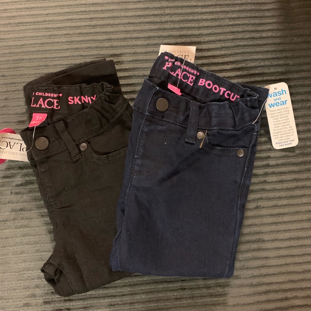 2 pair of jeans